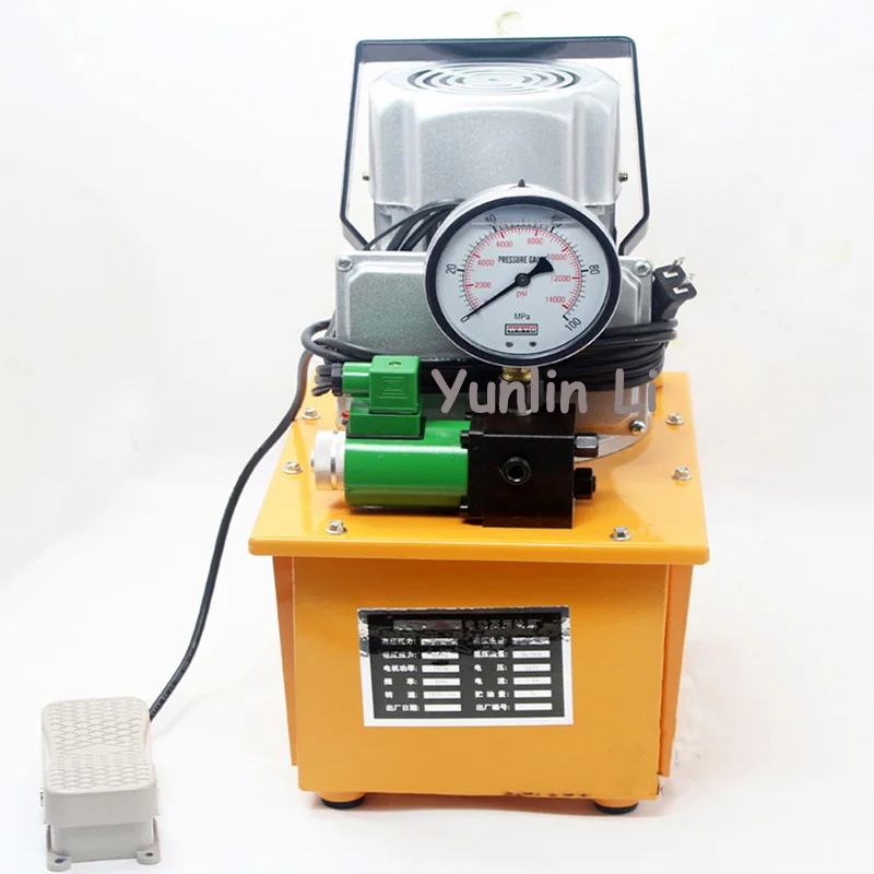 

Oil Pressure Pump Hydraulic Electric Pump Oil Pressure Pedal - with Solenoid Valve HHB-700A