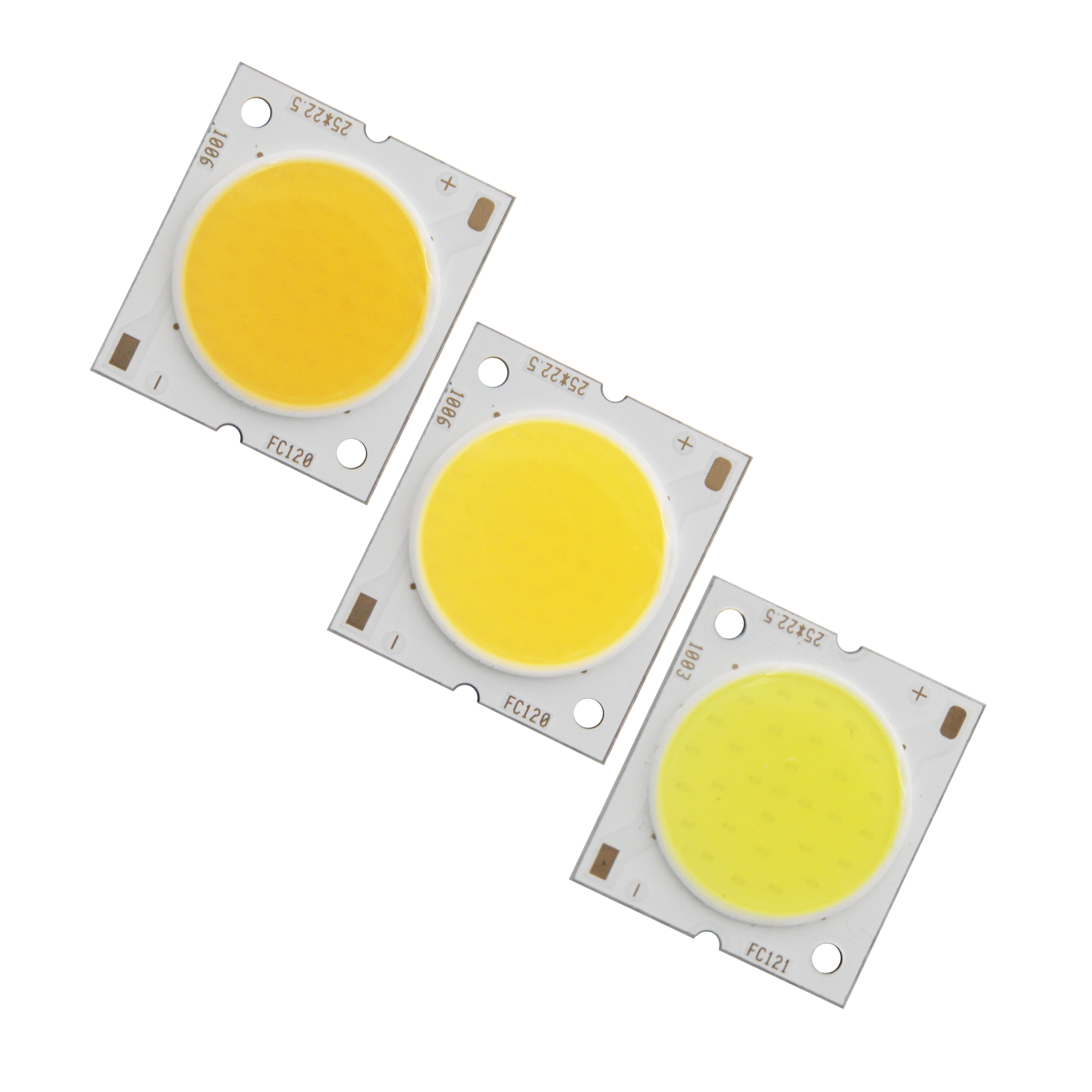 

[SUMBULBS] 25*23mm LED Diode Chip 10W 30-33V 300mA 1000LM COB LED Light Source Cold Warm Nature White for Down Track Light Lamp