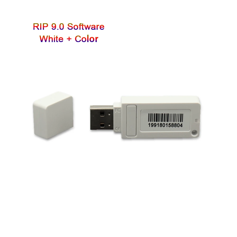 New RIP Software for R1390 L805 T50 RIP White ver9.0 software with Lock key dongle for Epson UV printer For DTF Printer