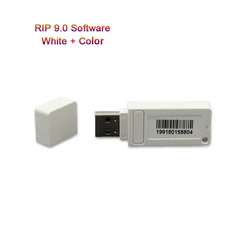 New RIP Software for R1390 L805 T50 RIP White ver9.0 software with Lock key dongle for Epson UV printer For DTF Printer