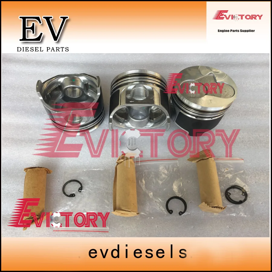 For Kubota engine overhaul kit D1305 piston and ring crankshaft & con rod bearing full cylinder head gasket