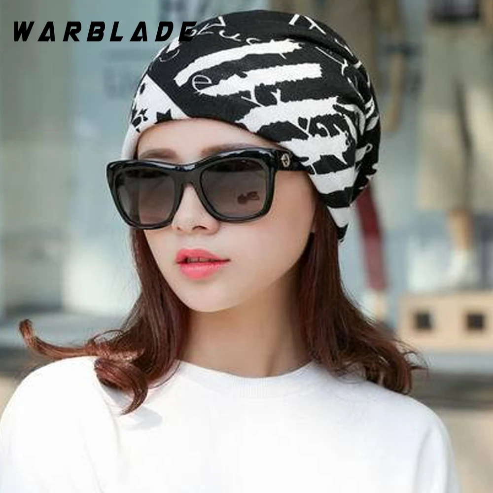 2018 New Simple Fashion Headwear Women\'s hats Female Winter Caps Star hats ladies spring and autumn Hip-hot Skullies Beanies