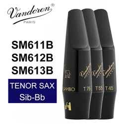 프랑스 Vandoren SM611B SM612B SM613B T45 T55 T75 점보 자바 테너 색소폰 마우스피스/테너 Sib-Bb 색소폰 마우스피스
