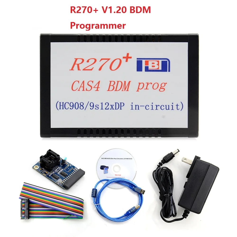 2023 R270+ V1.20 Programmer for BMW CAS4 BDM Professional for bmw key prog Car Diagnostic R 270 Auto Key