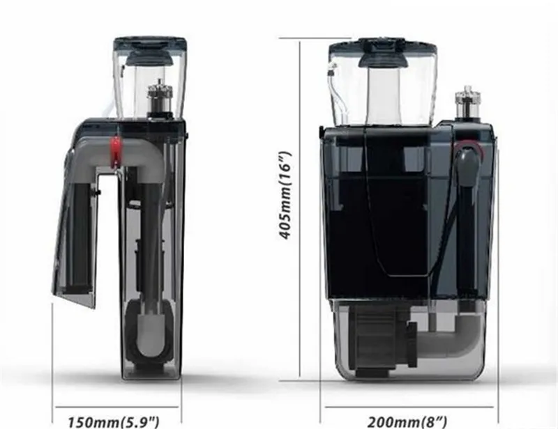 Bubble Magus BM QQ3 8W External protein skimmer for 300L marine aquarium ultra silent fish tank