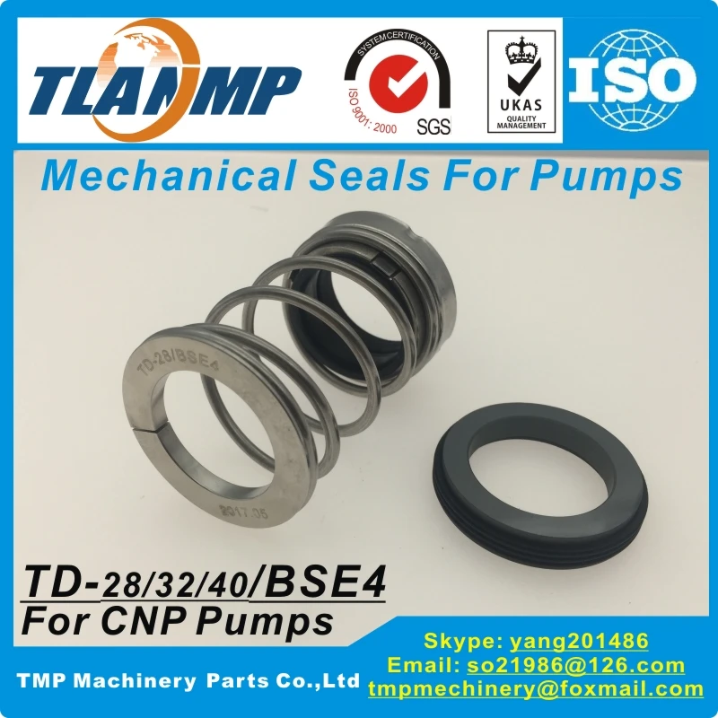 

TD-28 TD-32 TD-40 /BSE4/BSF4 Mechanical Seals for CNP TD-32/40/50/65/80/100 Series Centrifugal pipe circulating Hot Water pumps