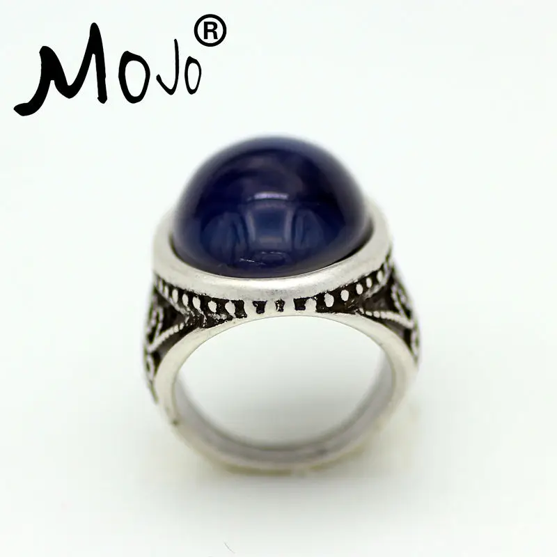 Mojo Vintage Bohemia Retro Color Change Mood Ring Emotion Feeling Changeable Ring Temperature Control Ring for Women MJ-RS052