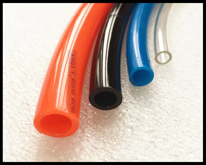 

12mm(OD) x 8mm(ID) Blue Color 5M(16.4FT) PU Air Tube Pipe Hose Pneumatic Hose Brand New