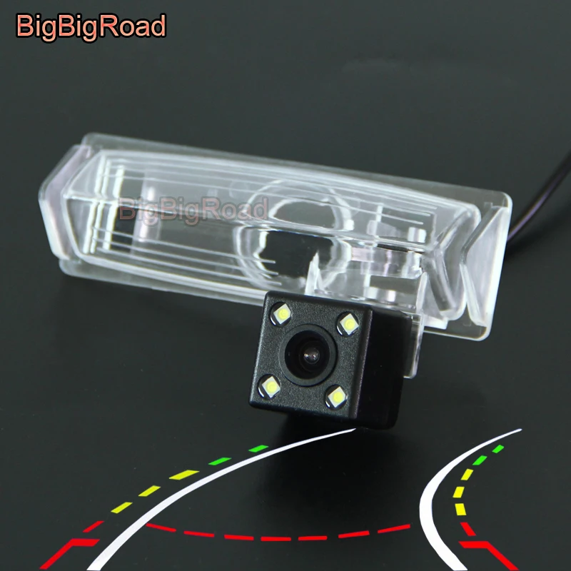 BigBigRoad For Lexus LS430 LS430 IS300 IS200 IS 300 200 2001-2005 Car Intelligent Dynamic Trajectory Tracks Rear View CCD Camera