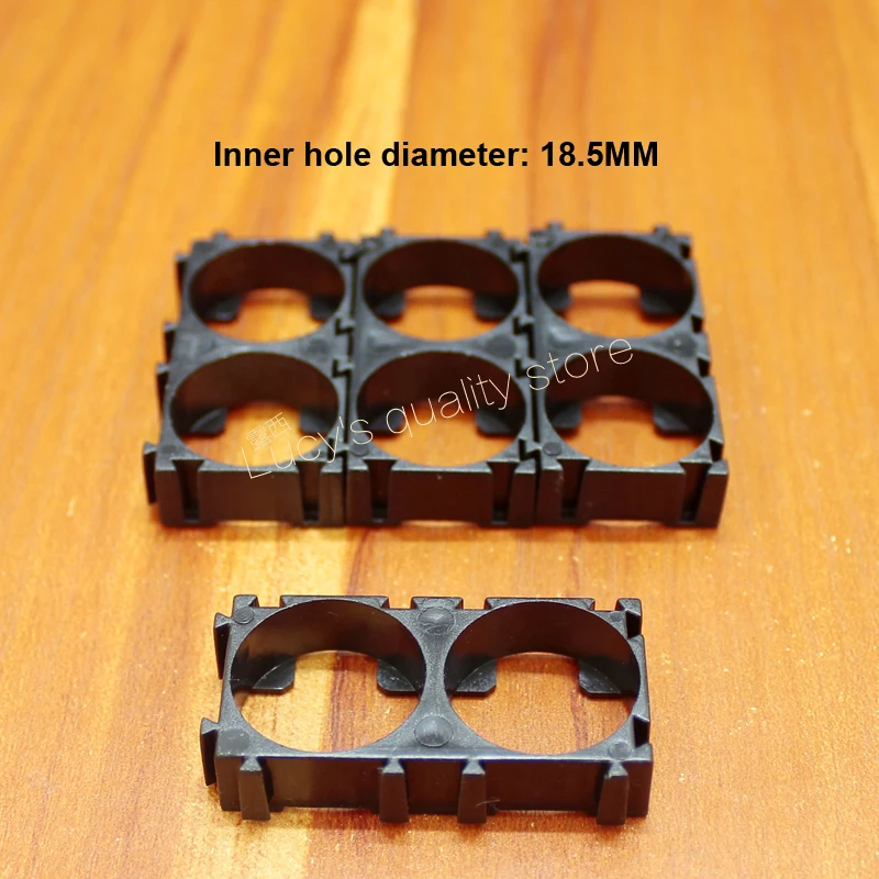 10 pz/lotto 18350 18500 18650 combinazione batteria staffa universale ABS ritardante di fiamma combinazione staffa fissa FAI DA TE