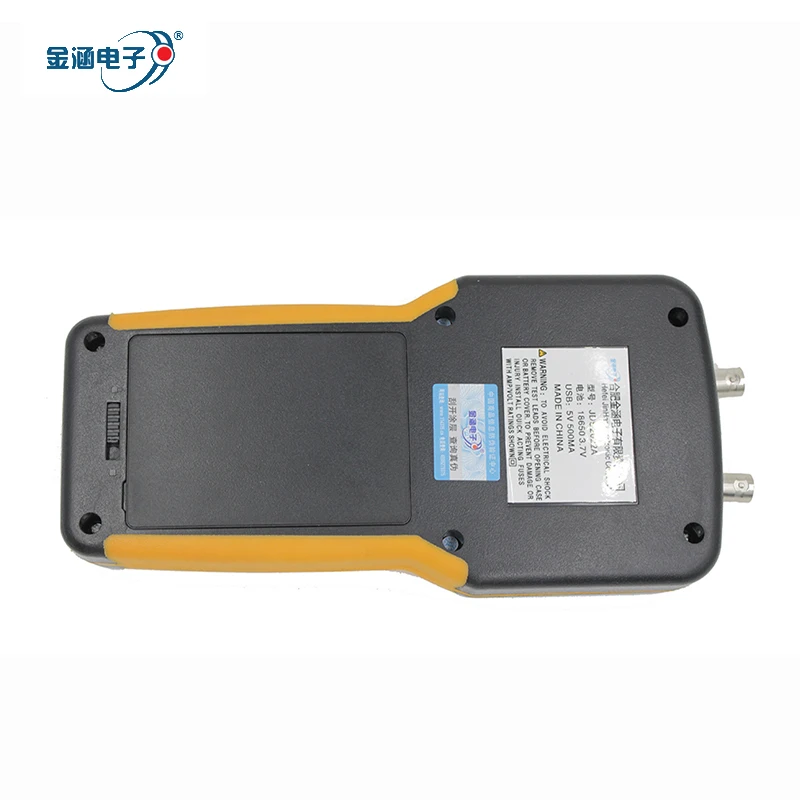 Osciloscopio de mano de 2 canales, 20MHz, ancho de banda, mini osciloscopio digital portátil Jinhan JDS2012A JDS2022A