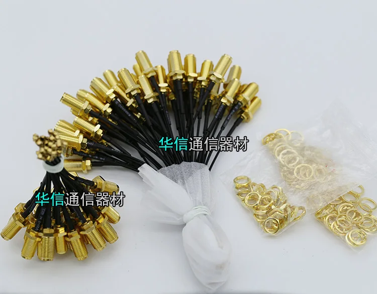 U.FL to SMA Pigtail U.FL to RF-SMA female Antenna RG1.13 U.FL to RP-SMA Extend Cable transfer line for M66/BC66/BC68/MC60/MC60-E