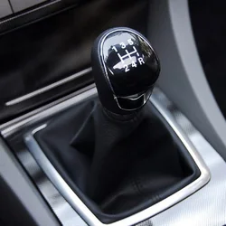 5 Speed 6 Gear Shift Knob Manual Black / Silver For Ford Focus 2 MK2 FL MK3 MK4 MK7 MONDEO KUGA GALAXY FIESTA Car Styling