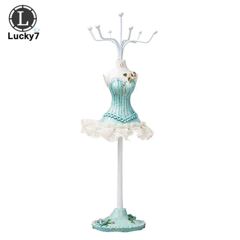 

Resin Crafts Creative Home Decoration Model Props Earrings Necklace Rotating Display Jewelry Display Rack Display Jewelry Stand
