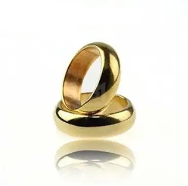 Gold Cambered PK Ring Strong Magnetic Ring PK Ring(18/19/20 available) Magic Tricks Accessory For Magician Close Up Gimmick