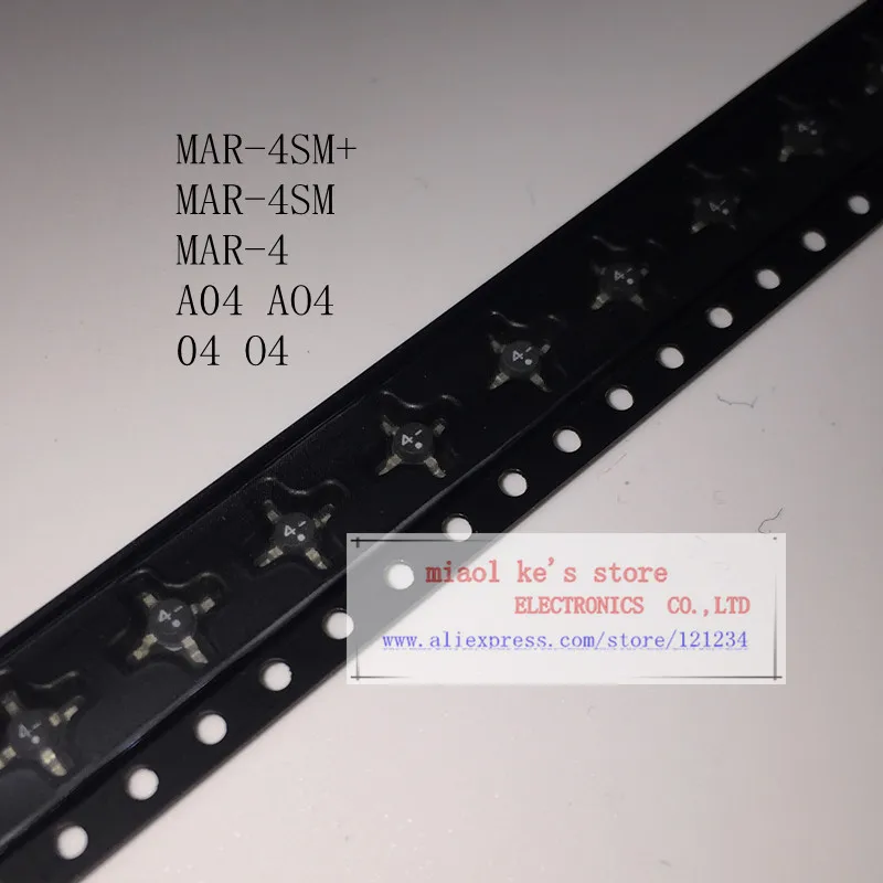 [ 5pcs-10pcs ]100%New original; MAR-4SM+ MAR-4SM MAR-4 A04 AO4 04 O4 SMT86 - Monolithic Amplifier 50Ohm, DC to 2GHz