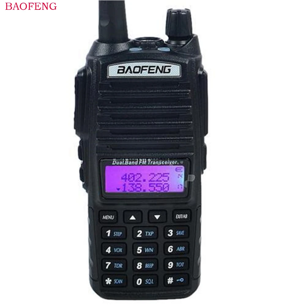 Hot Portable Two-way Transceiver Radio Walkie Talkie CB Ham Radio amateur For Vhf Uhf Dual Band Baofeng UV 82 UV82 Baofeng UV-82