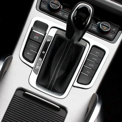 For Geely Atlas 2016 2017 2018 ABS Plastic Chrome Accessories Car Gear Shift Knob Frame Panel Cover Trim Car Styling