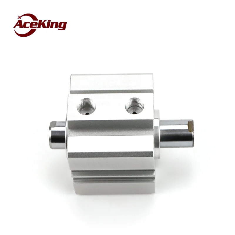 SDAD20X10X15X20X25 '30' 35 '40' 45X50 '75' 100BS المزدوج رمح رقيقة اسطوانة SDAD SDAD20-10 SDAD20-15 SDAD20-20 SDAD20-25 SDAD20-30