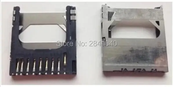 Novo suporte e compartimento para cartão de memória sd., peça de reparo e câmera digital canon 450d 500d 550d 600d 60d 1000d 1100d.