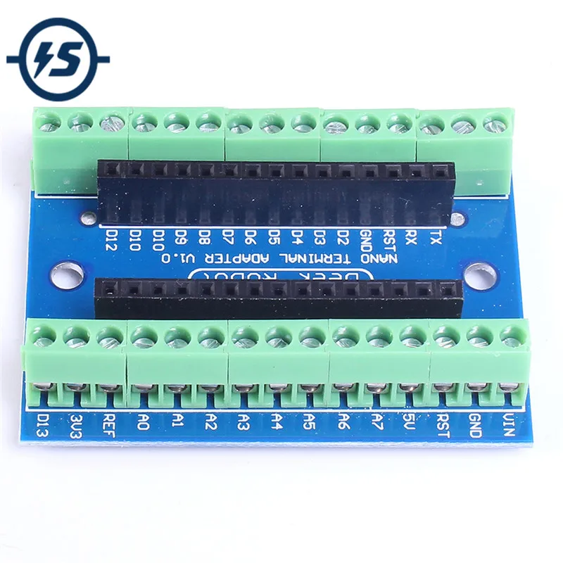 Shield Terminal Expansion Board for Arduino NANO Screw Terminal Board Adapter IO Electronic Circuit Elektronik Devreler