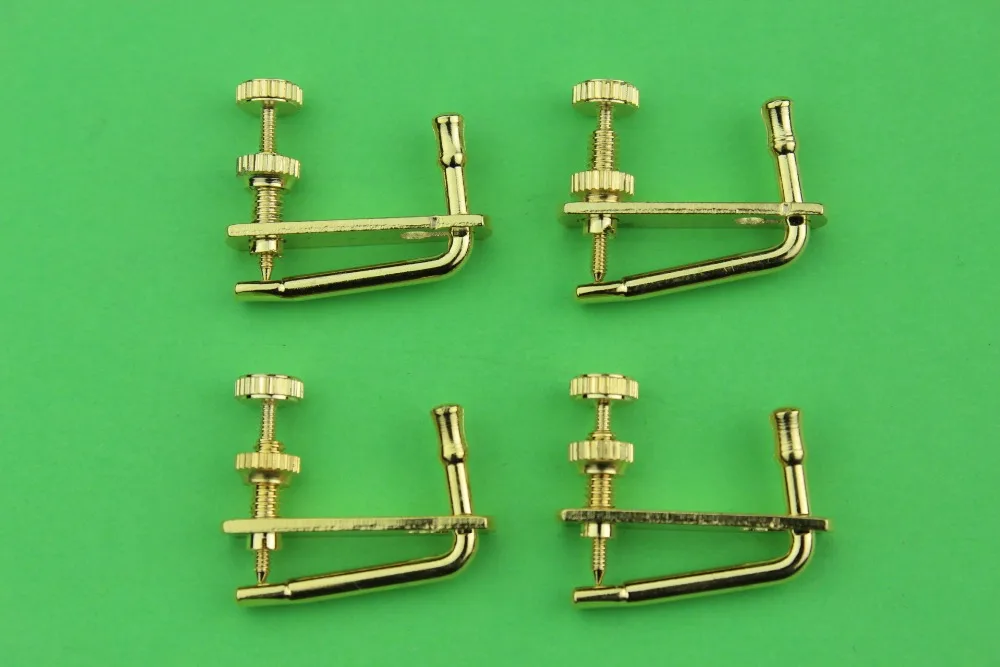 

100pcs New style golden violin String Adjuster fine tuners 3/4-4/4, Violin Parts Accessories