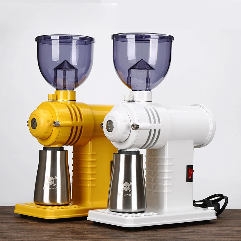 Moulin à café électrique Ghost, coupe-dents, petit pistolet en acier, avec tamis à poudre, molinilo Cafe 110V/220V G1901028