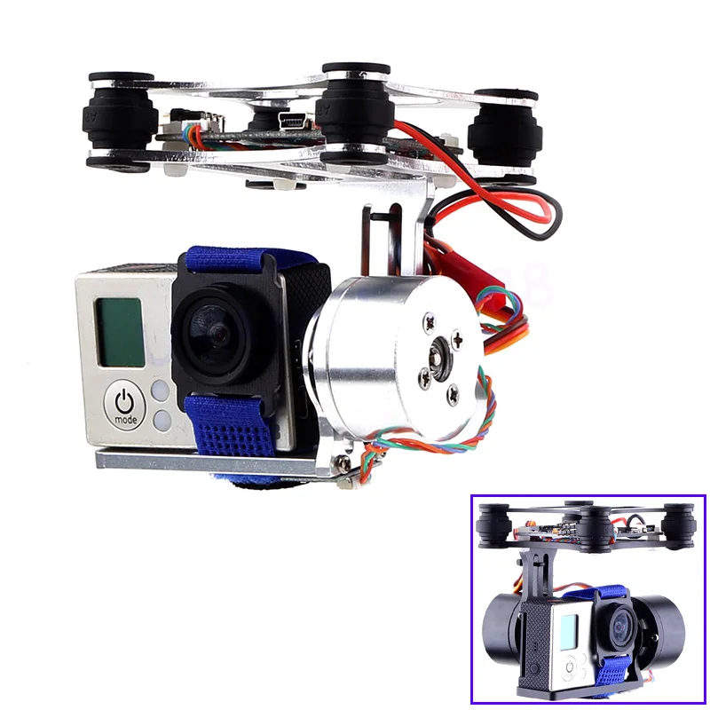 Light Weight Brushless Motor Gimbal for Rc Drone  For DJI Phantom 1 2 3+ Aerial Photography