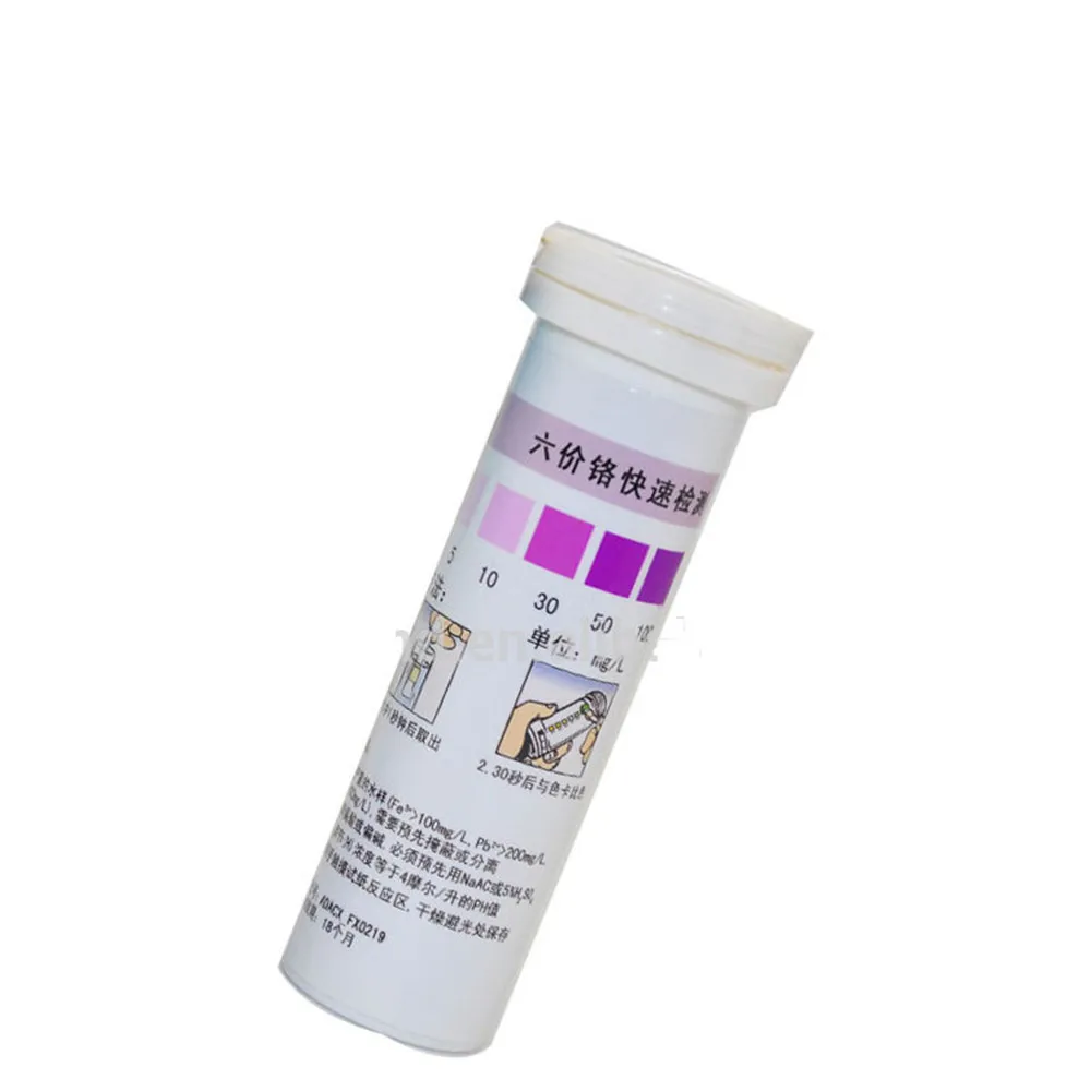 100strips/box Chromium Cr Test strip New Products Chromium Test Paper