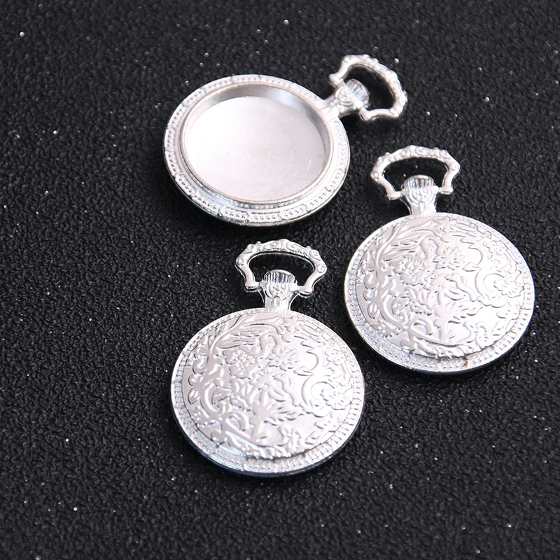 2 stücke 20mm Innere Größe 4 farbe Klassische Stil Cabochon Basis Einstellung Charms Anhänger 7C1191