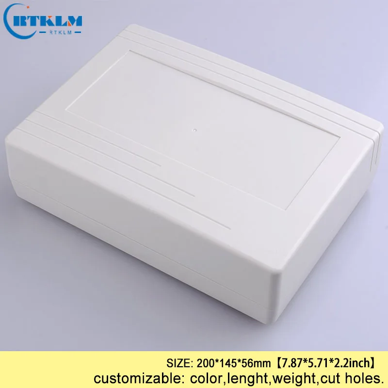 

ABS Plastic Electronic Housing Enclosure DIY Plastic Box Wall Mounting Junction Box 200*145*56mm Instrument Box