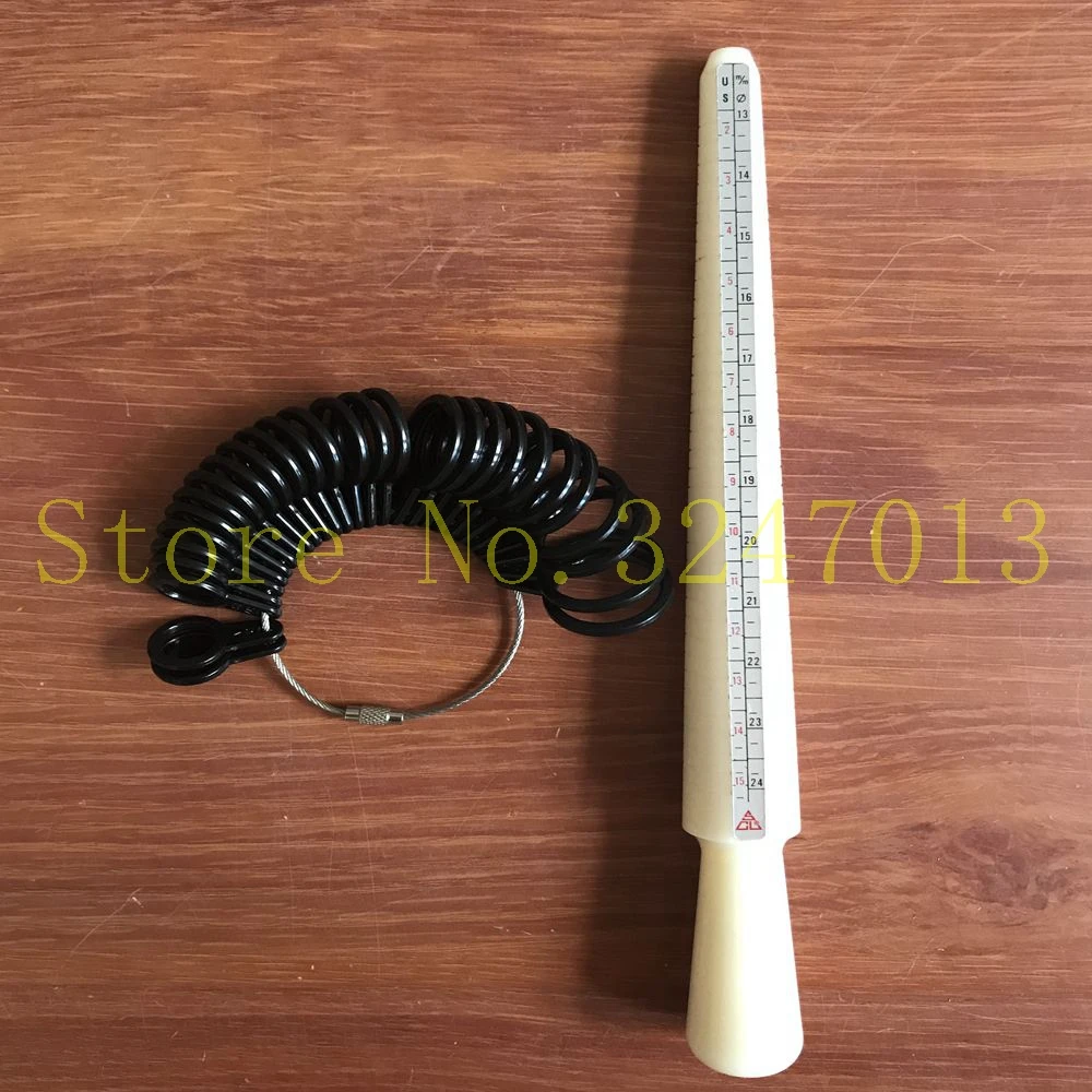 Vier größe ring dorn + ring sizer set