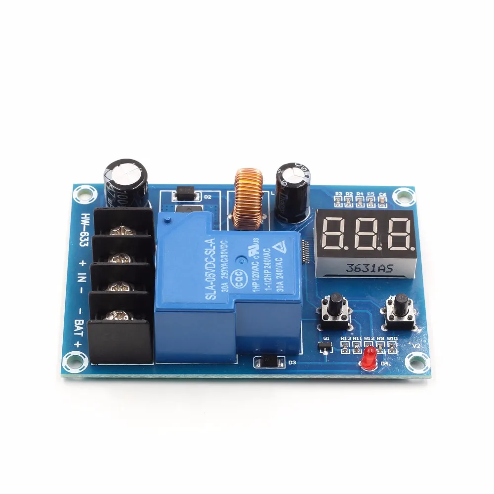 XH-M604 Battery Charger Control Module DC 6-60V Storage Lithium Battery Charging Control Switch Protection Board