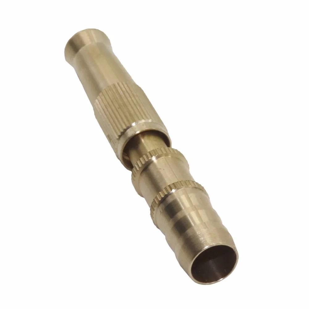 Garden brass Adjustable spray gun Hose Nozzle High pressure straight copper gun for car wash watering flower garden hose wand