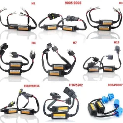 1Pair H4 HB3 HB4 LED Car Headlight Canbus Decoders H7 H11 H13 Anti Flicker Error Free H1 H3 Warning Resistor Canceller