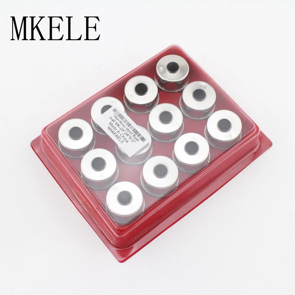 28*28*9.5 12 PCS Stainless steel ball float magnetic floating magnetic float level switch small accessories