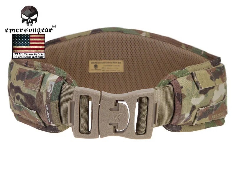 EmersonGear-Padded Molle Waist Belt, Airsoft Tactical Combat Belt, EM9086