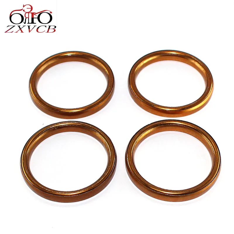 4PCS FOR HONDA XL125 /S CRF150F ATC185S CM185T XL185S XR185 ATC200 /E/ES/M/S/X Motorcycle exhaust system gasket