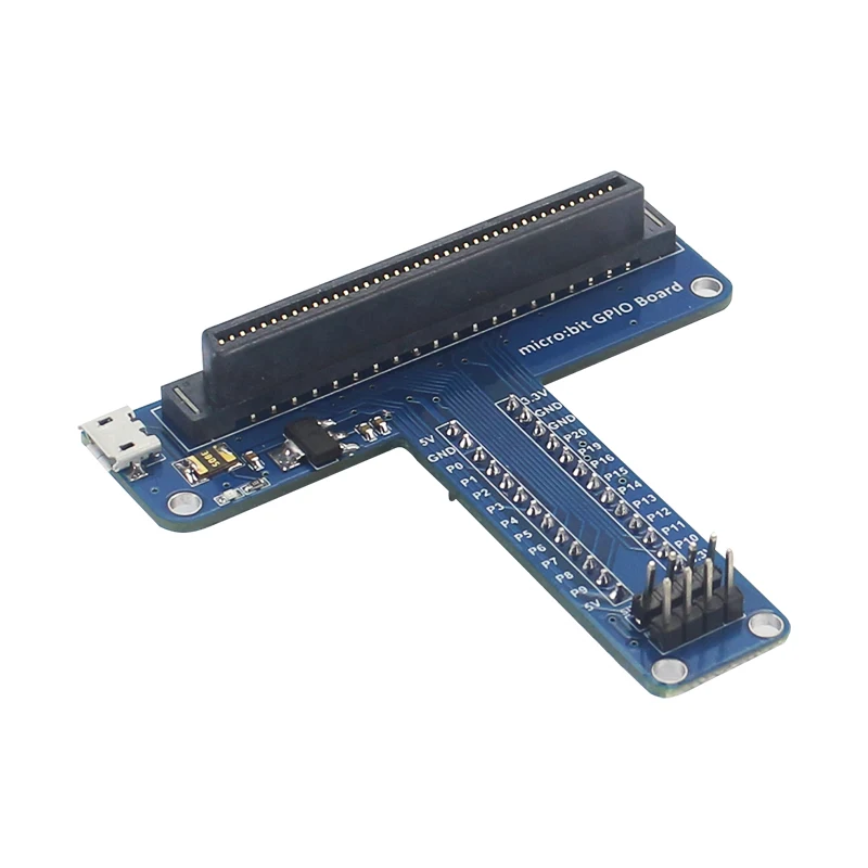 

GPIO Extension Board for Micro:bit T Type T-plate 5V 3.3V Output Board Breadboard for Micor:bit Kids Programming