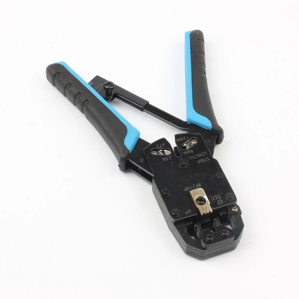 Multifunctional TL-200R ethernet cable modular crimping pliers strippers RJ45 10p10c 8P8C 6P4C 8\