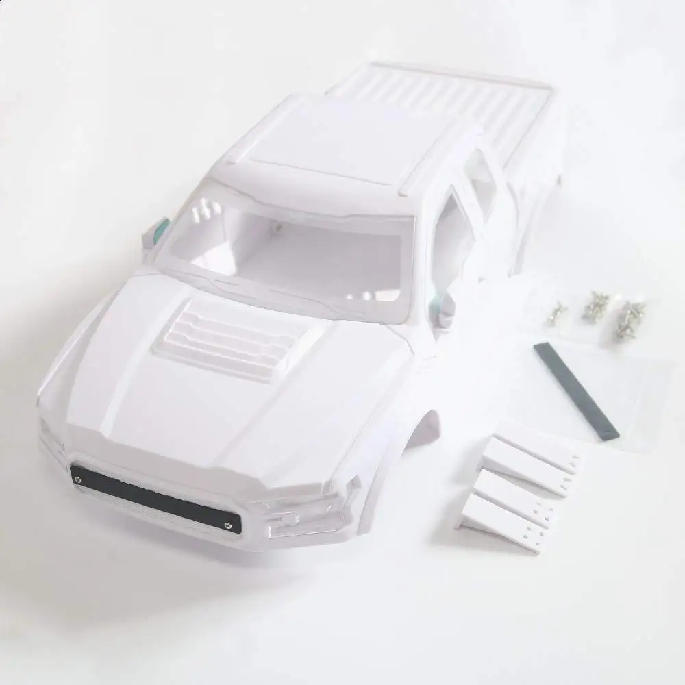 KYX wyścigi ABS Ford Raptor twarde ciało 325mm nadwozia samochodu ciężarowego, Shell dla 1/10 gąsienica RC samochodu Traxxas TRX-4 TRX4