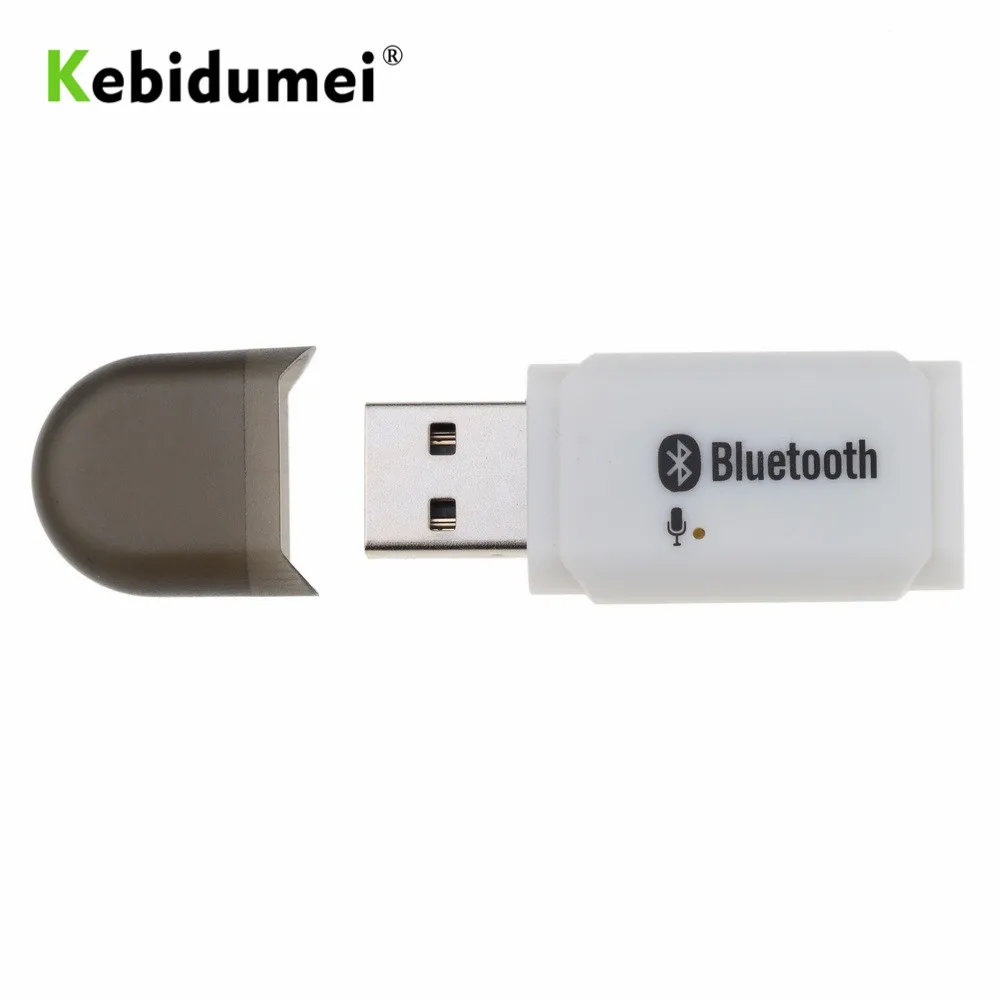 Kebidumei Bluetooth 5.0 Music Audio Stereo Receiver Dongle USB Wireless Adapter Receiver for compute Car player speaker Newest