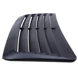 Universal Car Decorative Air Flow Intake Scoop Turbo Bonnet Vent Cover Hood Grills Stickers ABS Free Shipping