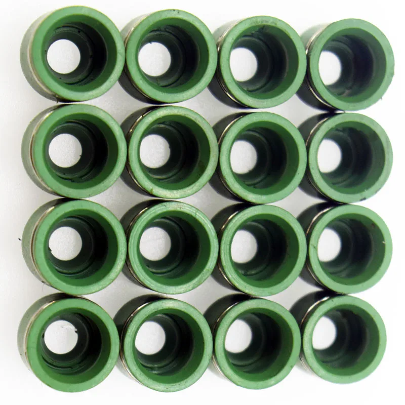 16pcs 3.5MM Motorbike Engine valve stem oil seal For KAWASAKI BJ250 TR250 BJ 250 TR 250 Motorcycle spiracle Racing Street bike