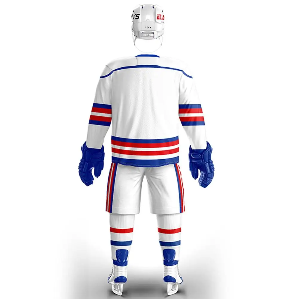 Han Duck free shipping Rangers ice practice hockey jerseys With Printing Han Duck Logo in stock customized E035