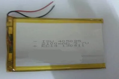 

Free shipping 1pcs 405095 3.7V 2100mAH polymer lithium rechargeable battery li-po for Tablet game machine MP5