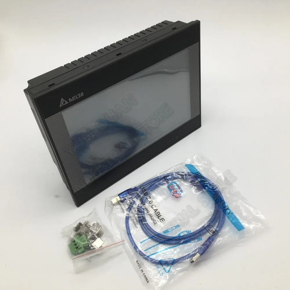 Nieuwe 7 "Delta DOP-107CV HMI 7Inch TFT LCD 800MHz MCU touchscreen RS232 RS422 RS485 Bijgewerkt DOP-B07S415 DOP-B07S411 B07S411K CE