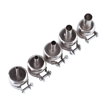 Neue Arrivall 5PCS Universal Düse für 850 852D 898 858 Löten Station Heißluft Pistole Stationen Gun Düse