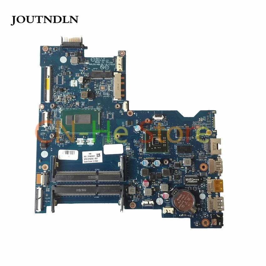 FOR HP 15-AC laptop motherboard 815240-501 815240-001 LA-C701P w/ I3-4005u CPU and R5 M330 GPU