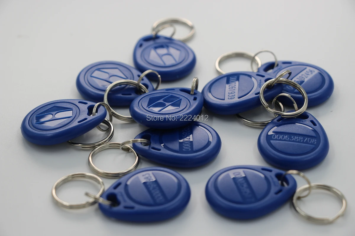 125Khz Proximity EM4100 TK4100 ( Read Only ) Mango RFID ID Token Keyfob Keychain for Door Access System Switch Power